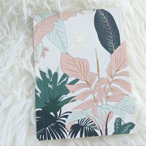 Baltic Club Tropical Plant Toucan Ruled Notebook Travel Journal